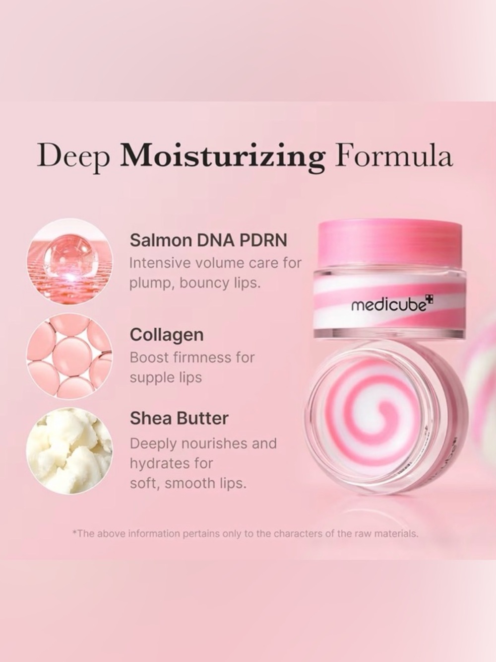 ⭐️Medicube PDRN lip sleeping mask glow balm | Salmon PDRN, Collagen, Shea Butter - Picture 5 of 9